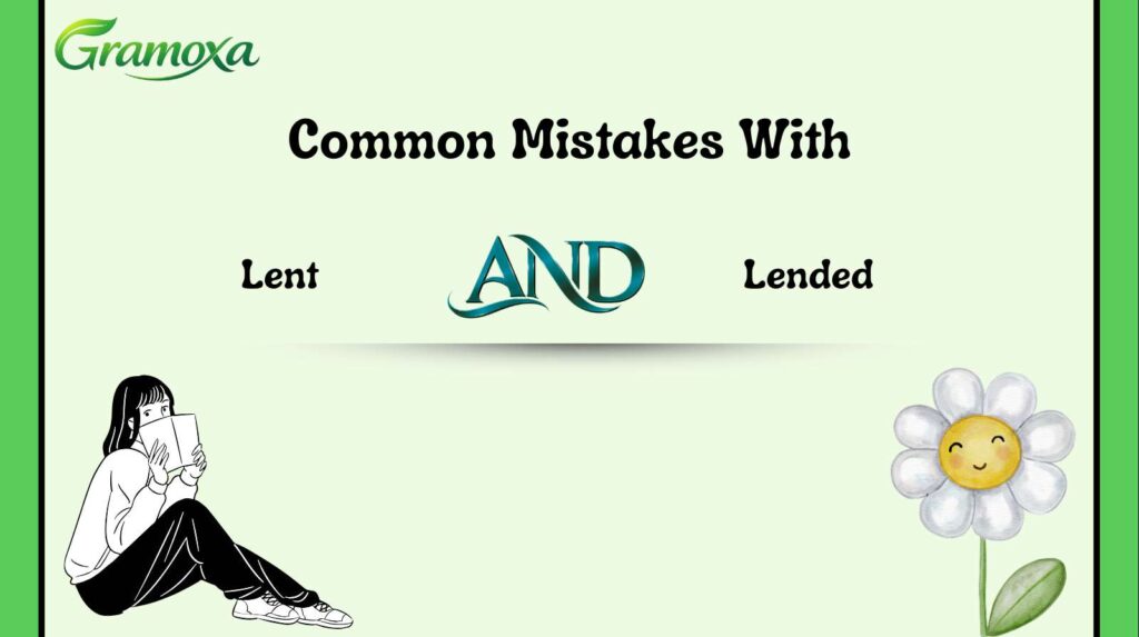 Lent and Lended