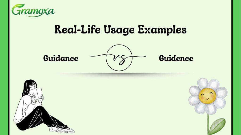 Guidance vs Guidence