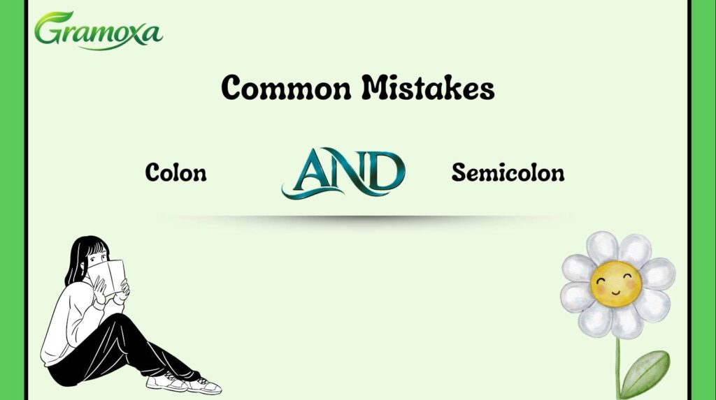 Colon and Semicolon
